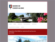 Tablet Screenshot of choisy-au-bac.net